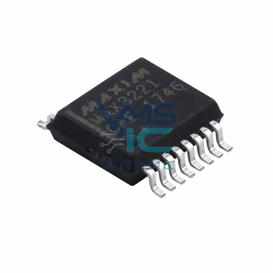 MAX3221CAE RS-232 Transceiver 3V to 5.5V 1uA Supply Current with AutoShutdown MAX3221CAE SSOP-16-208mil