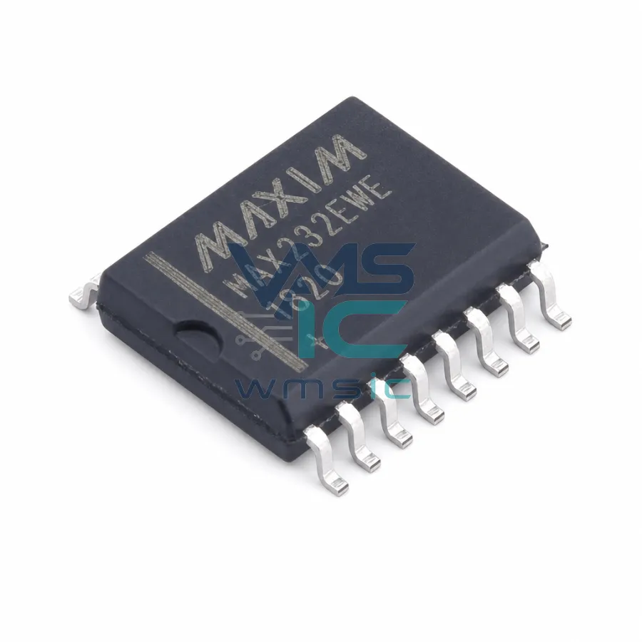 MAX232EWE++ 5V Multi-Channel RS-232 Driver/Receiver MAX232EWE SOIC-16-300mil