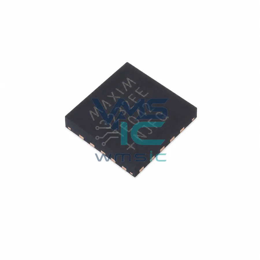 MAX3232EETE+T 1Mbps RS-232 Transceiver 3.0V~5.5V 10nA Current+/- 15kV ESD MAX3232EETE TQFN-16-EP(5x5)