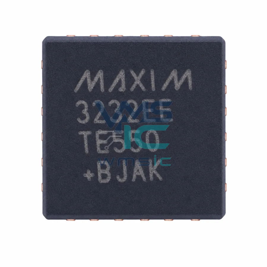 MAX3232EETE+ 1Mbps RS-232 Transceiver 3.0V~5.5V 10nA Current+/- 15kV ESD MAX3232EETE TQFN-16-EP(5x5)