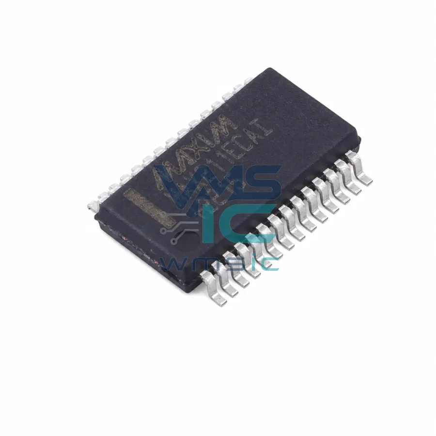 MAX211ECAI+ 5V RS-232 Transceiver+/- 15kV ESD MAX211ECAI SSOP-28-208mil