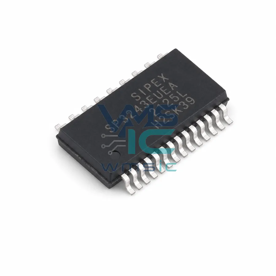 SP3243EUEA-L/TR 3-Driver/5-Receiver Intelligent 3.0V to 5.5V RS-232 Transceiver SP3243EUEA SSOP-28-208mil