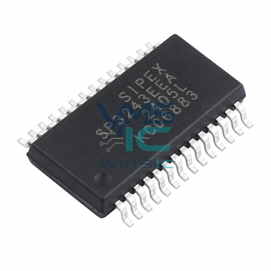 SP3243EEA-L/TR Intelligent 3.0V to 5.5V RS-232 Transceiver SP3243EEA SSOP-28-208mil