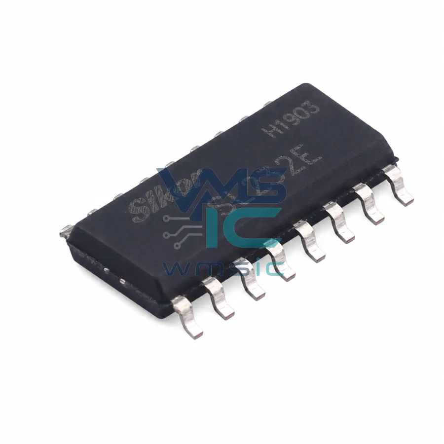 符合RS-232標准的接口收發器，單電源電壓 SL232E SOP-16