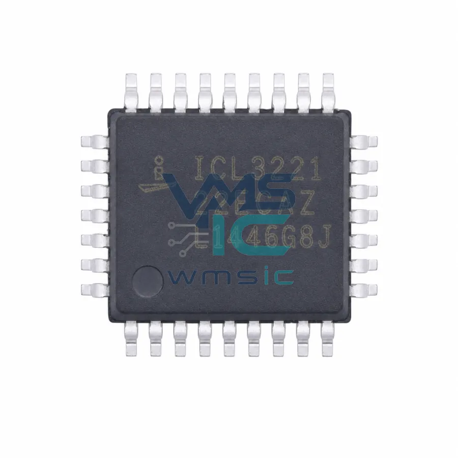 ICL3222ECAZ-T RS-232 Transmitter/Receiver 3V~5.5V 1uA 250kbps+/- 15kV ESD ICL3222ECAZ SSOP-20-208mil