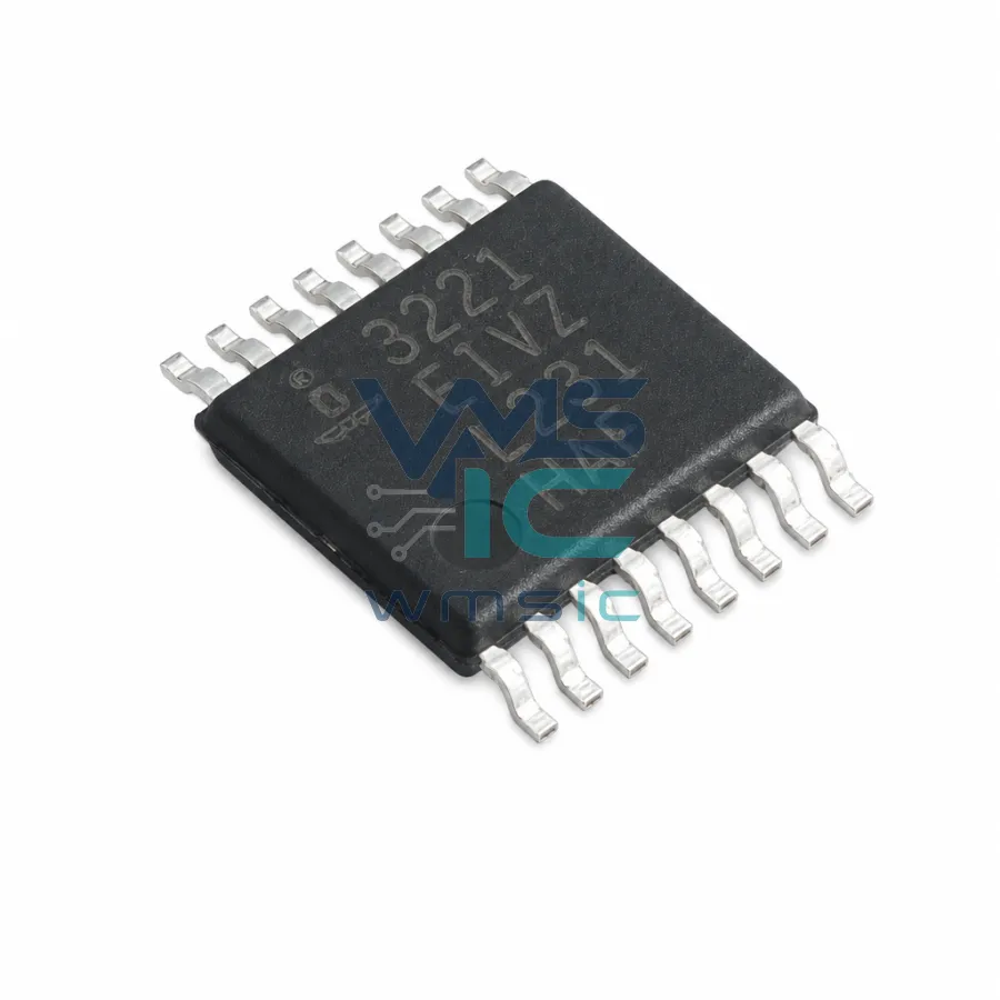 ICL3221EIVZ-T7A RS-232 Transceiver 3V~5.5V 1uA 250kbps+/- 15kV ESD ICL3221EIVZ TSSOP-16