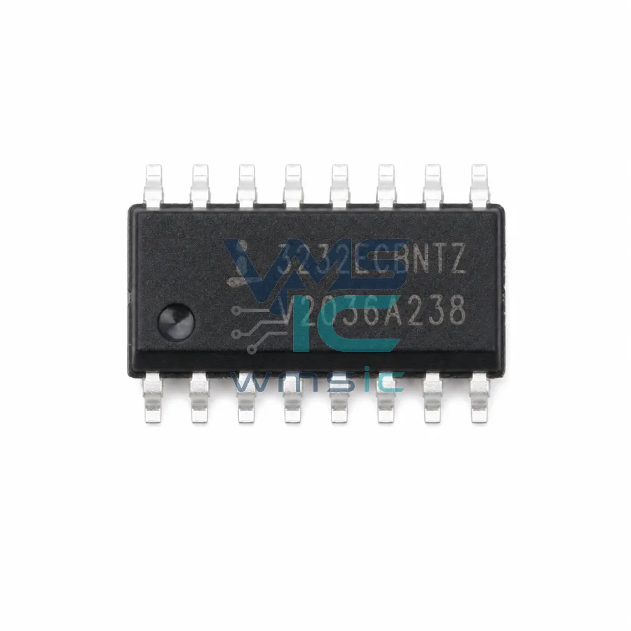 ICL3232ECBNZ RS-232 Transceiver 3V~5.5V 1uA 250kbps+/- 15kV ESD ICL3232ECBNZ SOIC-16