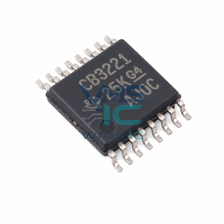 SN65C3221PWR 3V to 5.5V Single Channel RS-232 Compatible Driver and Receiver SN65C3221PWR TSSOP-16-4.4mm