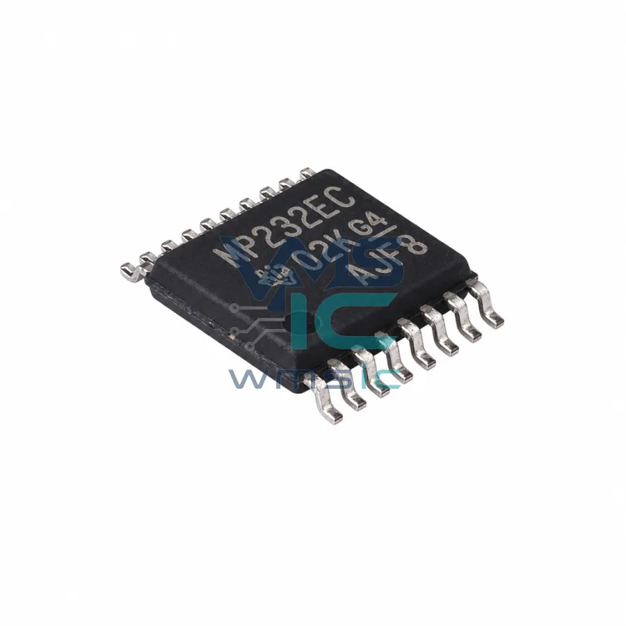 MAX3232ECPWR 3V~5.5V Multi-Channel RS-232 Driver/Receiver+/- 15kV IEC ESD MAX3232ECPWR TSSOP-16