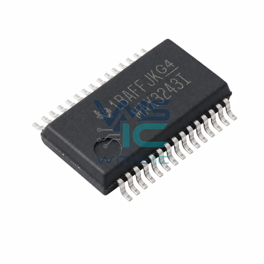 MAX3243IDBR 3V~5.5V Multi-Channel RS-232 Driver/Receiver+/- 15kV ESD HBM MAX3243IDBR SSOP-28-208mil