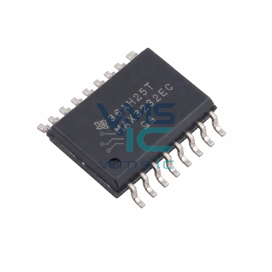 MAX3232ECDWR 3V~5.5V Multi-Channel RS-232 Driver/Receiver+/- 15kV IEC ESD MAX3232ECDWR SOIC-16-300mil