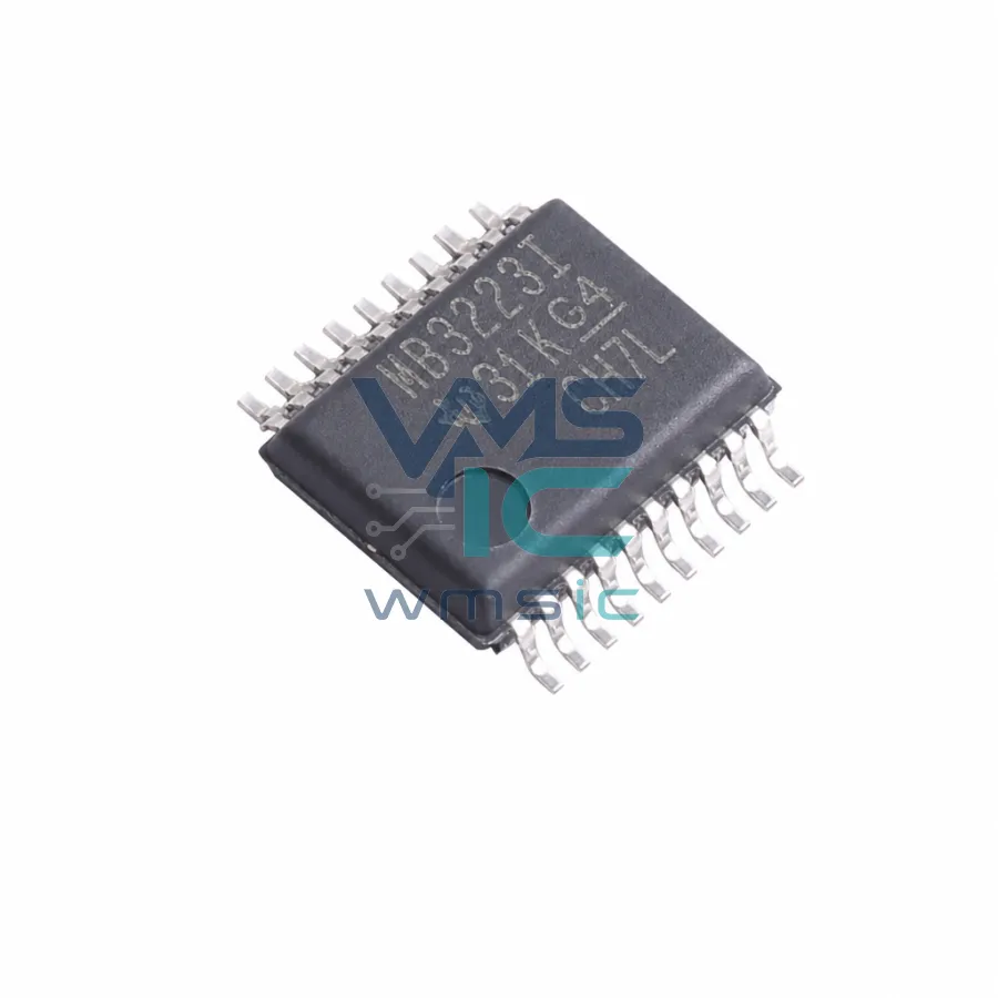 MAX3223IDBR 3V~5.5V Multi-Channel RS-232 Driver/Receiver+/- 15kV ESD MAX3223IDBR SSOP-20-208mil