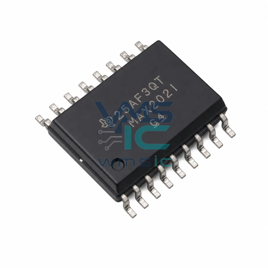 MAX202IDWR 5V Dual RS-232 Line Driver and Receiver+/- 15kV ESD MAX202IDWR SOIC-16-300mil