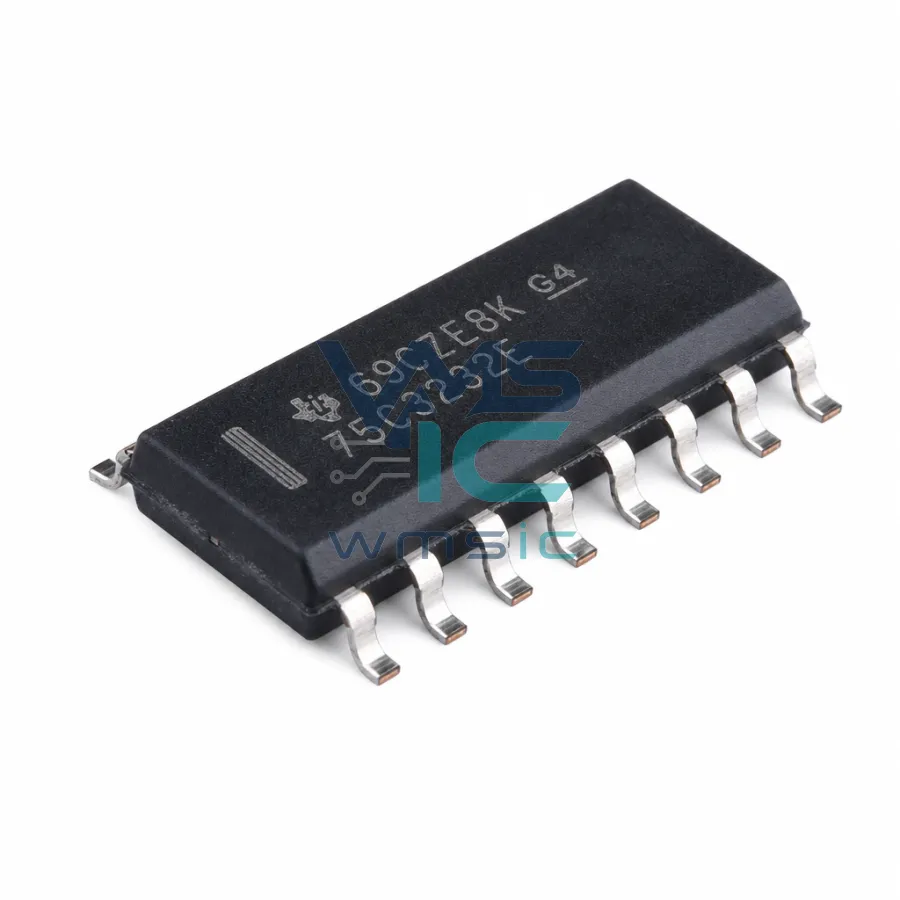 SN75C3232ED 3V to 5.5V Dual Channel RS-232 1Mbit/s Driver/Receiver SN75C3232ED SOIC-16