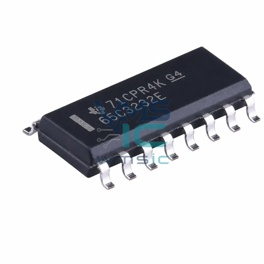 SN65C3232E, SN75C3232E 3-V至5.5-V双通道RS-232 1-Mbit/s线路驅動器/接收器 SN65C3232ED SOIC-16