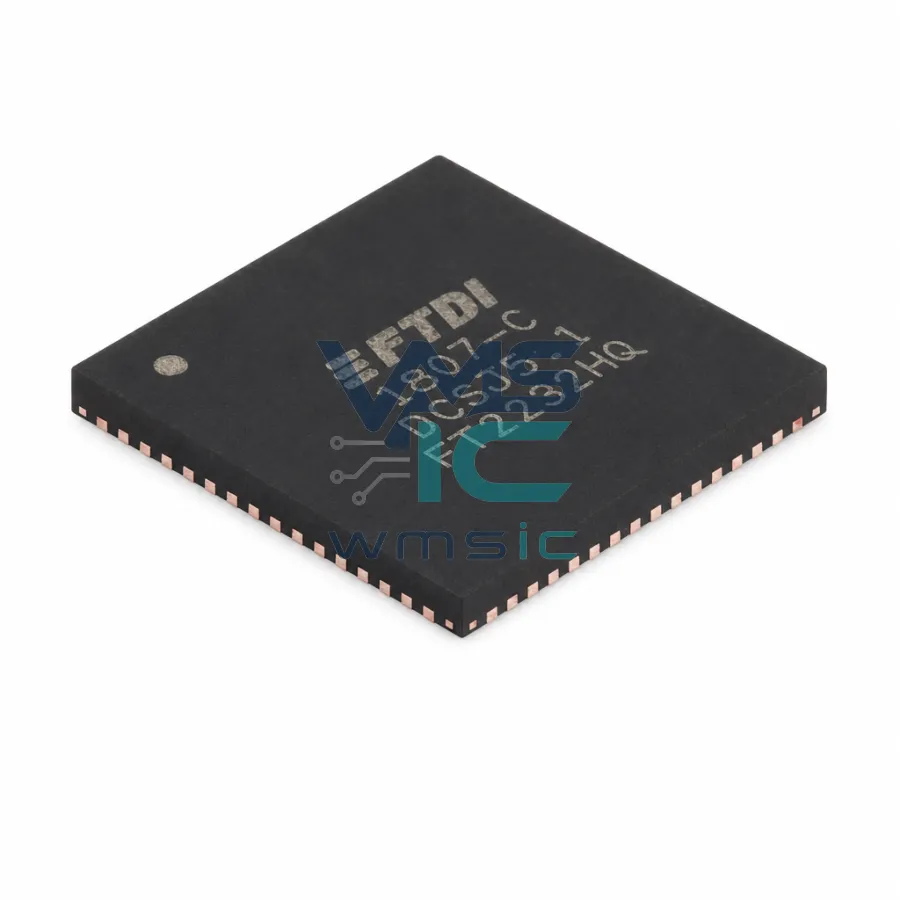 FT2232H 双高速 USB 转多用途 UART/FIFO FT2232HQ QFN-64-EP(9x9)
