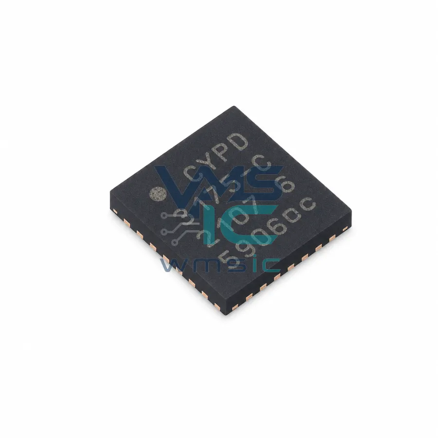 EZ-PDTM CCG3PA，USB Type-C端口控制器 CYPD3175 QFN-24-EP(4x4)