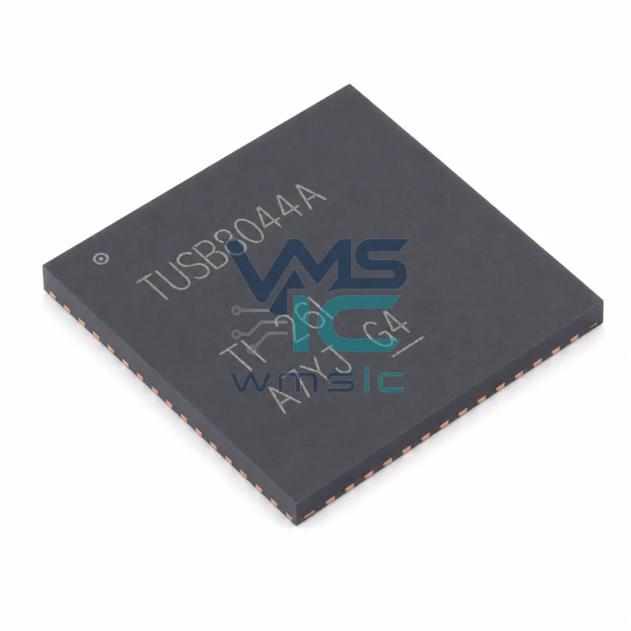 四端口USB3.2第1代(5Gbps)集线器 TUSB8044ARGCR VQFN-64-EP(9x9)