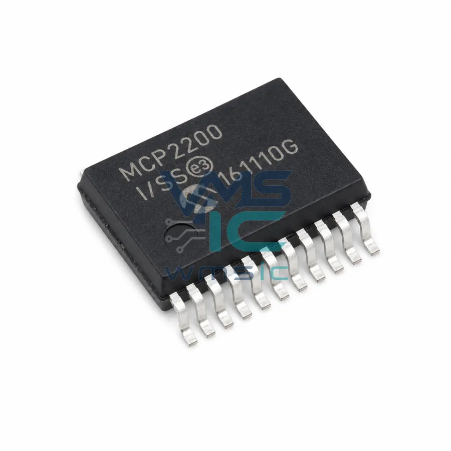 MCP2200 USB至UART协议转换器带GPIO MCP2200 SSOP-20-208mil