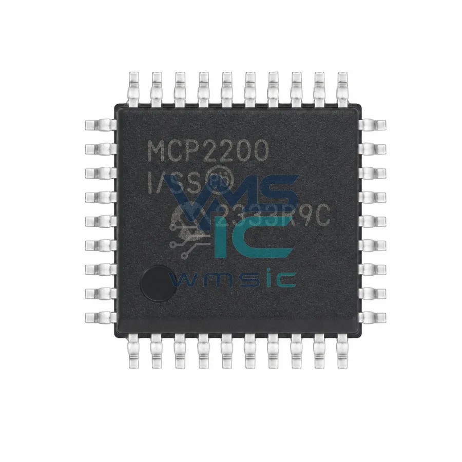带GPIO的USB 2.0转UART协议转换器 MCP2200T SSOP-20-208mil