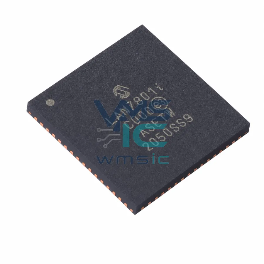 LAN7801 USB 3.1 Gen 1至10/100/1000以太网控制器 LAN7801 VQFN-64(9x9)