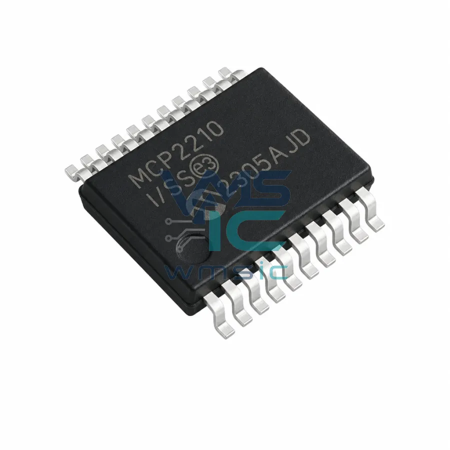 USB转SPI协议转换器带GPIO (主机模式) MCP2210T SSOP-20-208mil