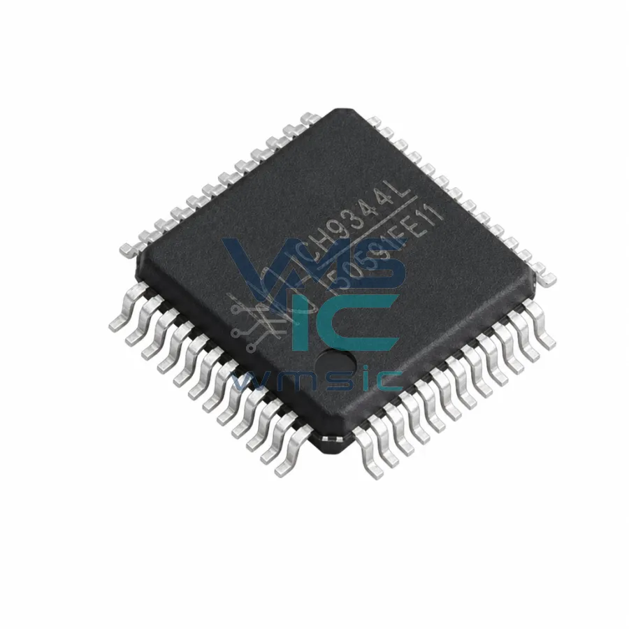 CH9344L USB to 4-Port Serial Port Controller Chip CH9344L LQFP-48(7x7)