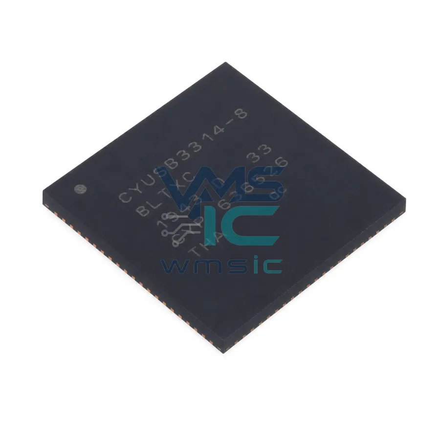 CYUSB3314-88LTXCT HX3 USB 3.0 4-Port Hub Controller CYUSB3314 QFN-88-EP(10x10)