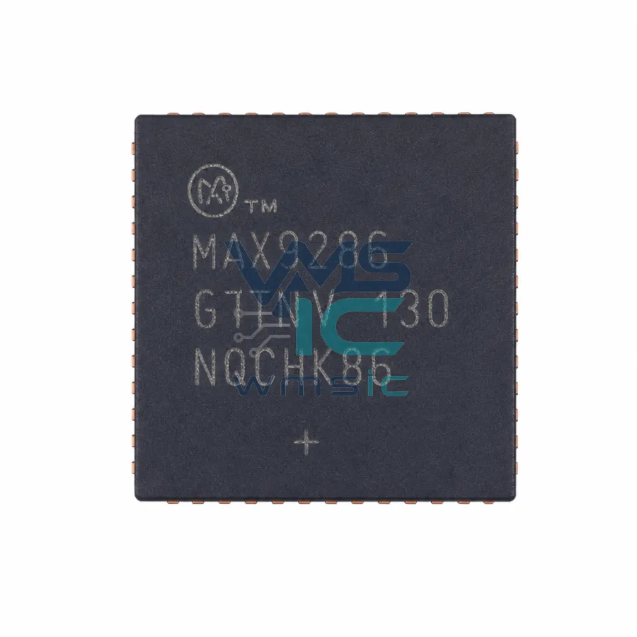 四通道1.5Gbps GMSL解串器，具有同轴或STP输入和CSI-2输出 MAX9286GTN TQFN-56(8x8)