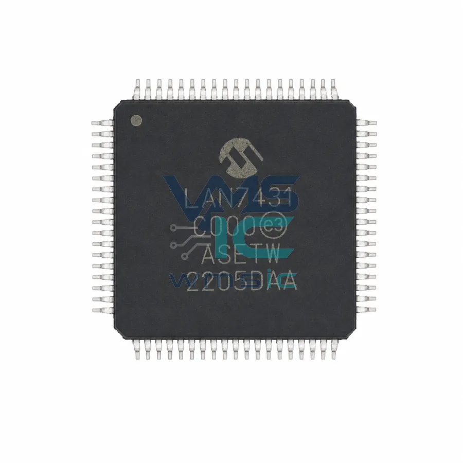 LAN7431/YXX PCIe to Gigabit Ethernet Controller with Integrated /PHY LAN7431 QFN-72-EP(10x10)