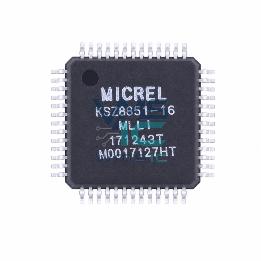 KSZ8851-16MLLI Single Port Non-PCI Ethernet Controller KSZ8851 LQFP-48(7x7)