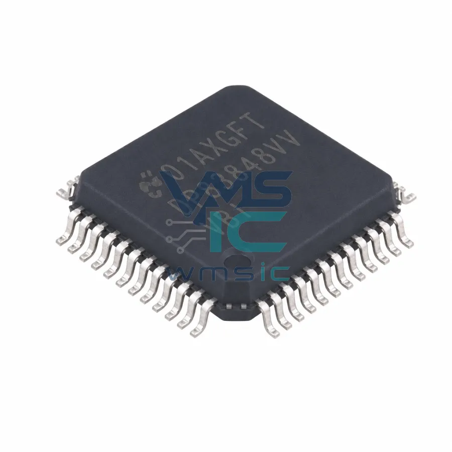 DP83848C/I/VYB/YB 单端口10/100 Mb/s以太网物理层收发器 DP83848IVVX LQFP-48(7x7)