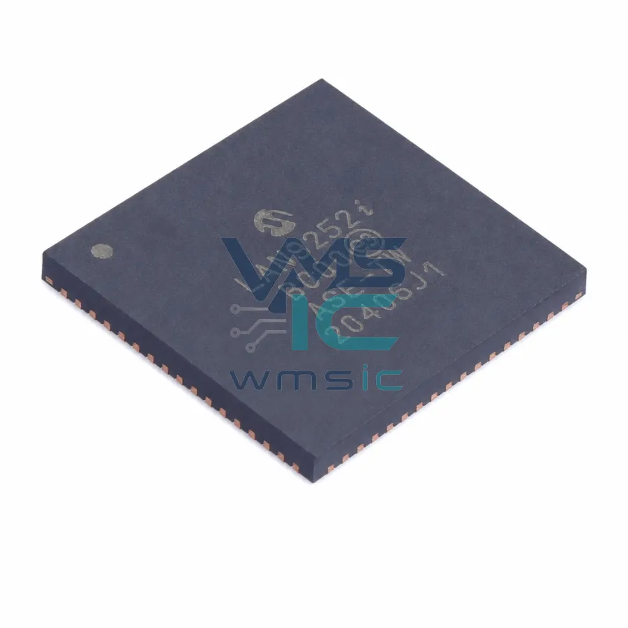 2/3端口EtherCAT从站控制器，集成以太网PHY LAN9252I QFN-64-EP(9x9)