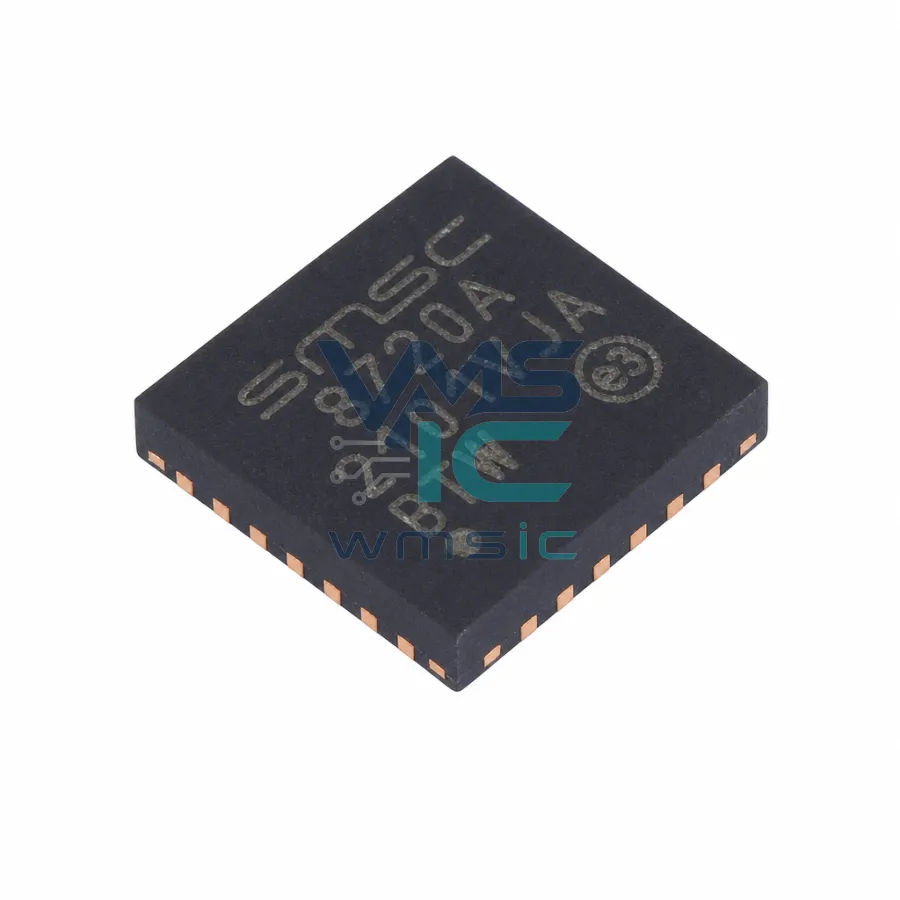 LAN8720A-CP-TR-ABC Small RMII 10/100 Ethernet Transceiver with Auto-MDIX LAN8720A QFN-24-EP(4x4)