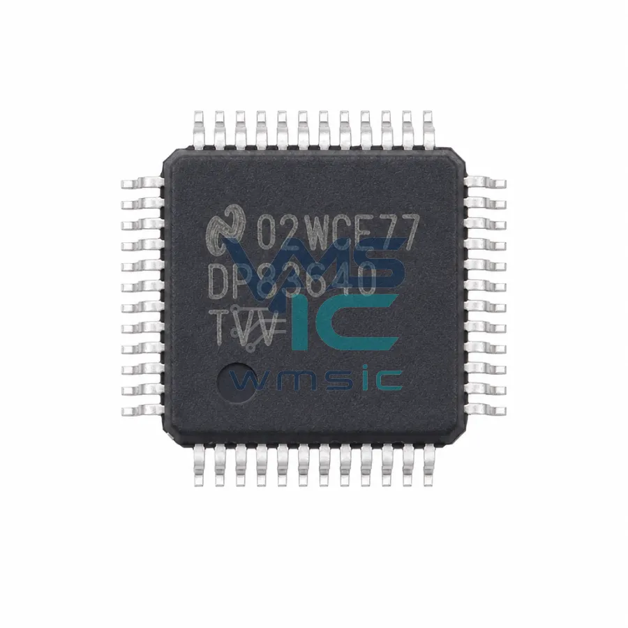 DP83640TVVX/NOPB IEEE 1588 Precision Time Protocol Ethernet Transceiver DP83640TVVX LQFP-48(7x7)