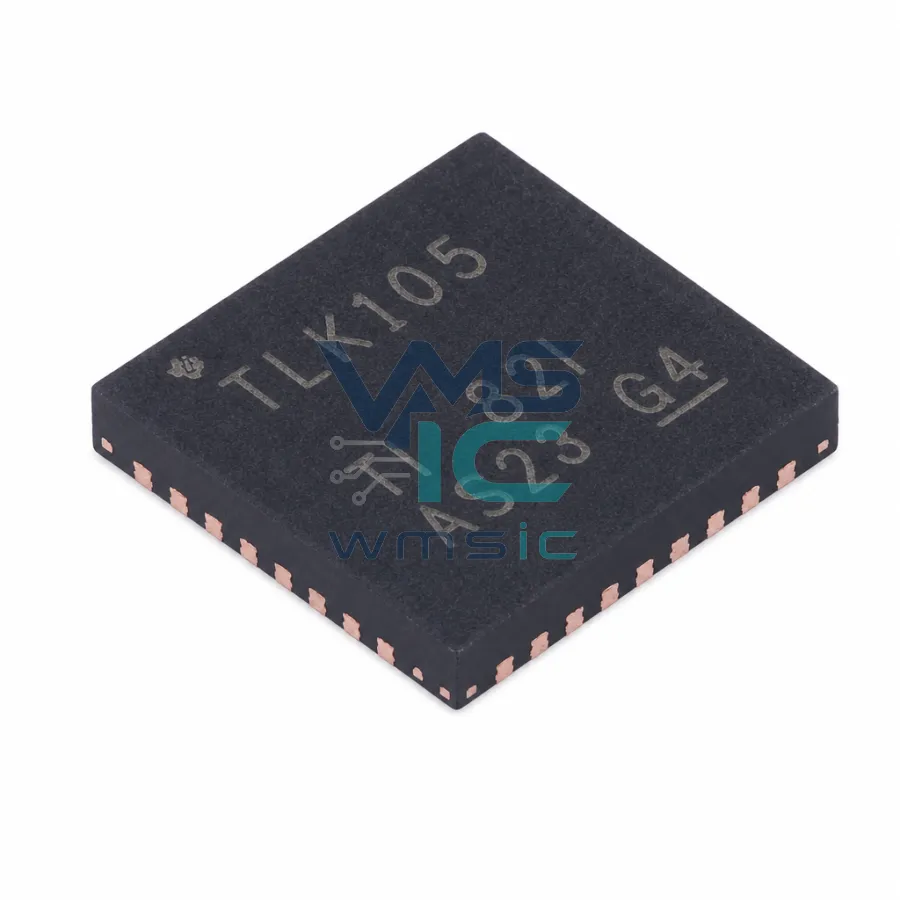 TLK105RHBR Industrial Temperature Single Port 10/100Mbps Ethernet PHY TLK105RHBR VQFN-32-EP(5x5)