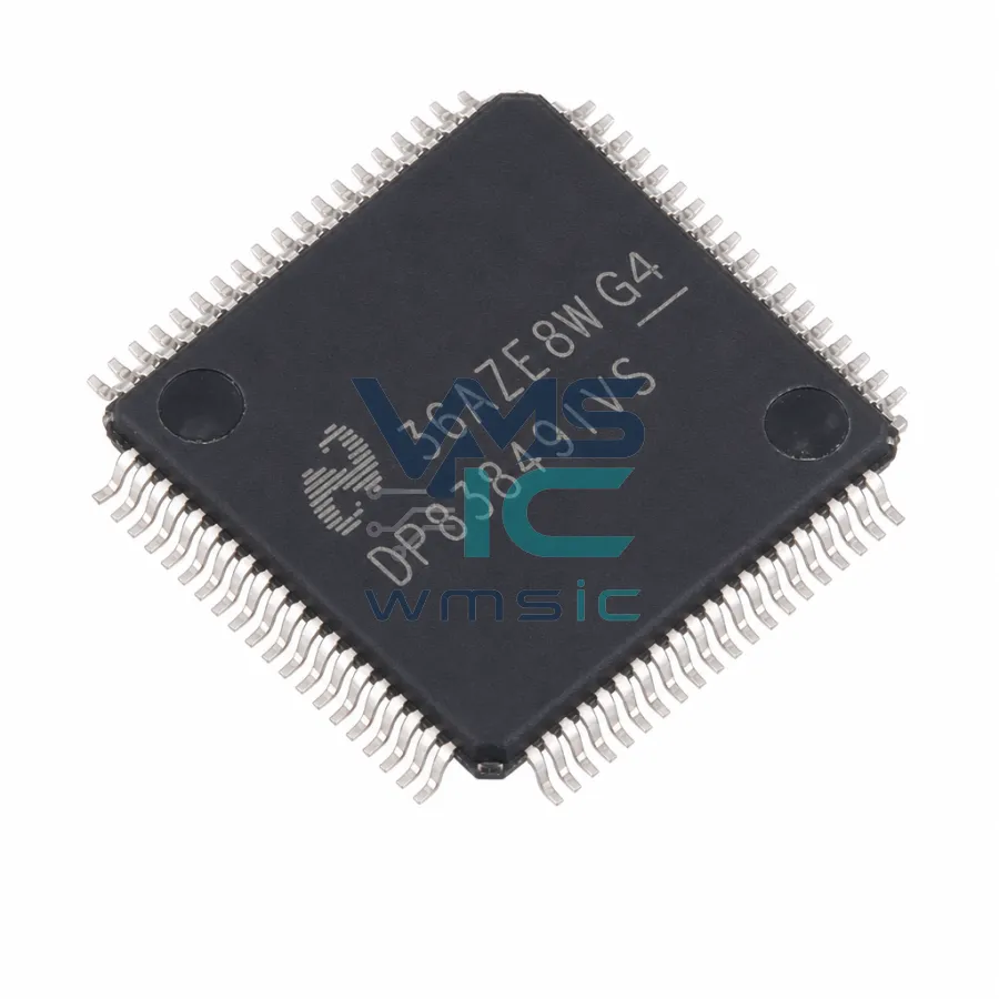 DP83849I PHYTER 双端口工业温度以太网物理层收發器 DP83849IVS TQFP-80(12x12)