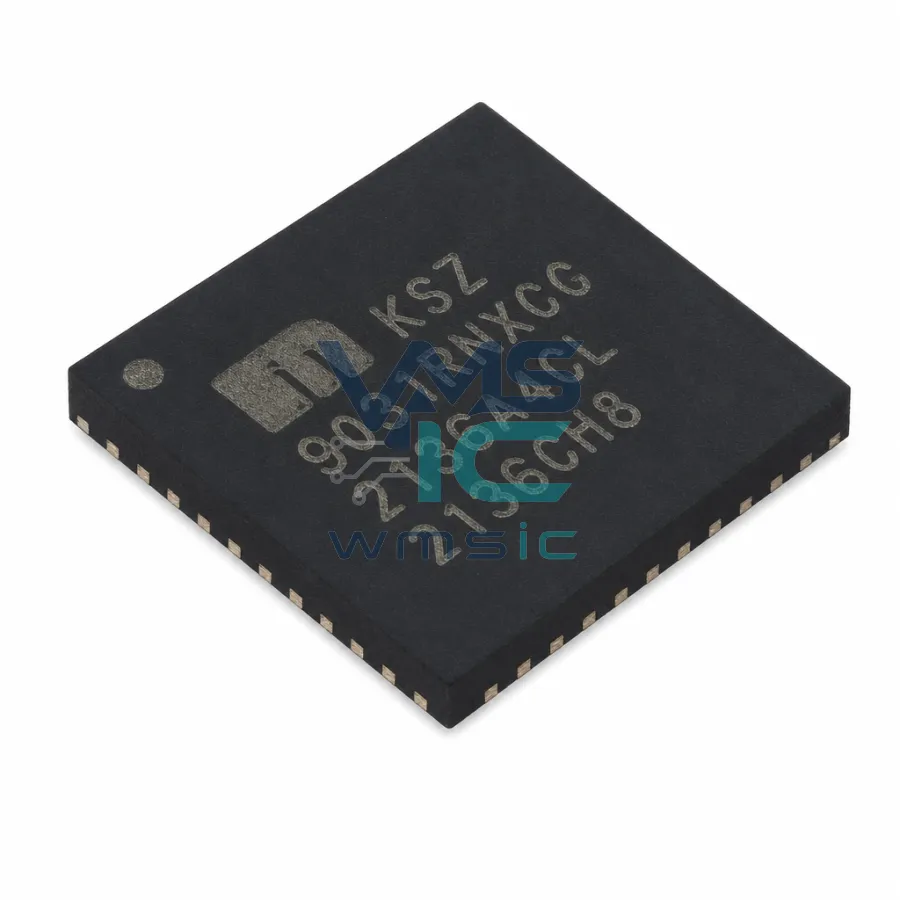 KSZ9031RNX 千兆以太网收發器 KSZ9031RNXCC QFN-48-EP(7x7)