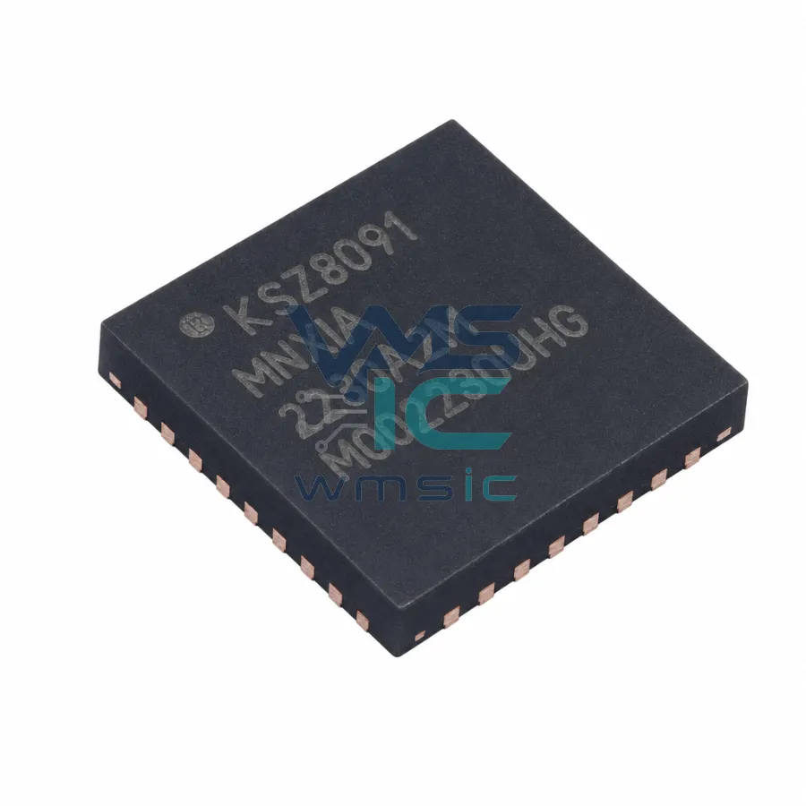 KSZ8091MNXIA-TR 10BASE-T/100BASE-TX Physical Layer Transceiver KSZ8091MNXIA QFN-32-EP(5x5)