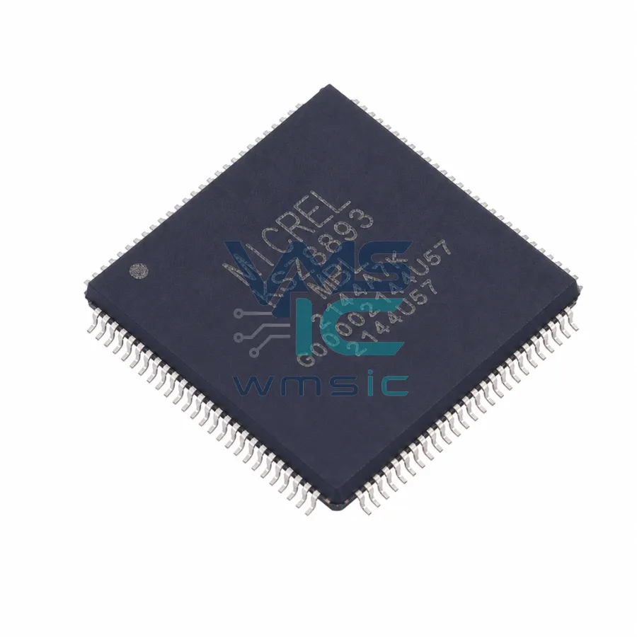 KSZ8893MQL/MBL 高度集成的3端口10/100管理型交换机 KSZ8893MBL LFBGA-100