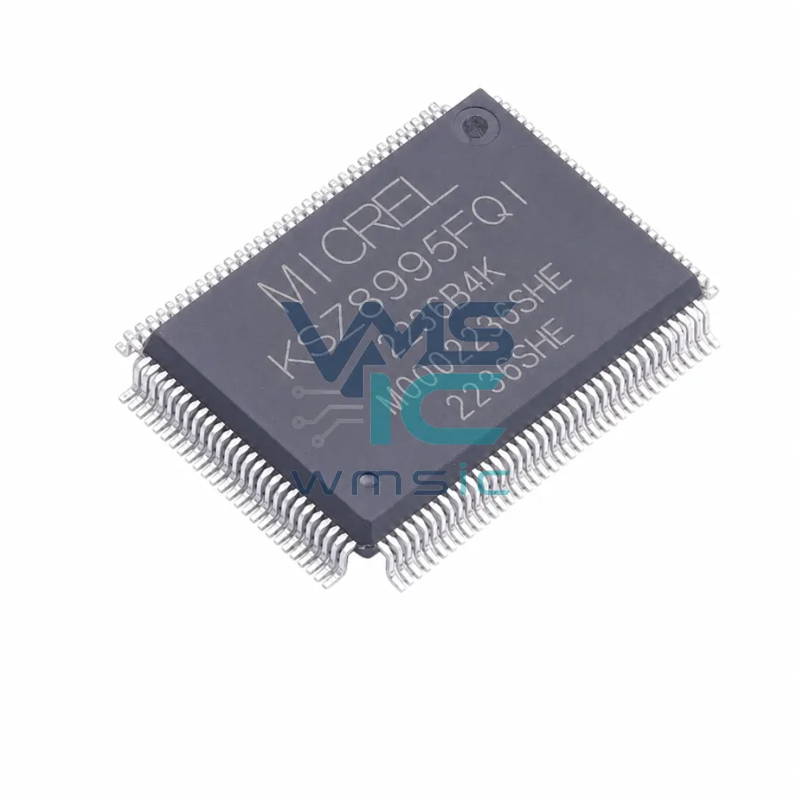 KS8995MA/FQ集成5端口10/100管理型交换机 KSZ8995FQI PQFP-128(20x14)