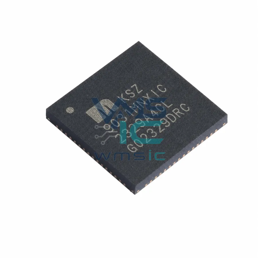 KSZ9031MNXIC-TR Gigabit Ethernet Transceiver with GMII/MII Support KSZ9031MNXIC QFN-64-EP(8x8)