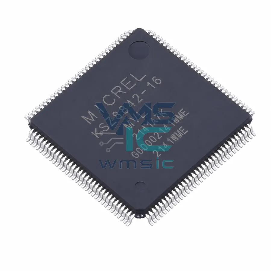 双端口以太网交换机，非PCI接口 KSZ8842 LQFP-128(14x14)