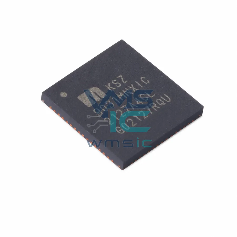 支持GMII/MII的千兆以太网收发器 KSZ9031MNXIC QFN-64-EP(8x8)
