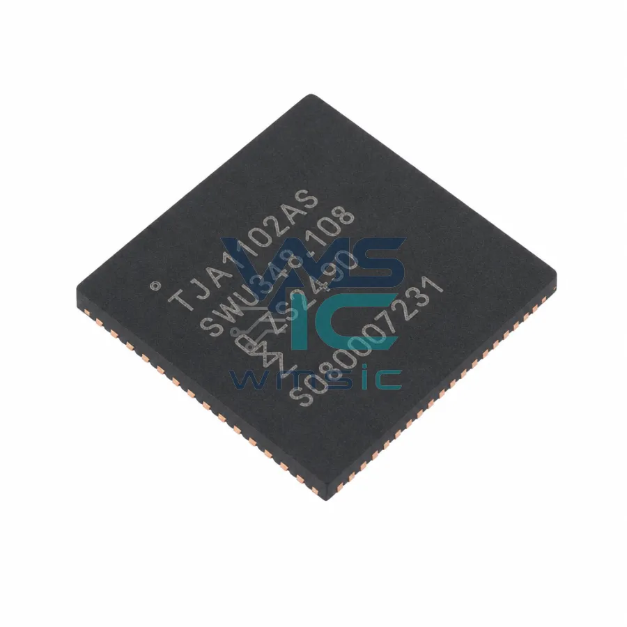 TJA1102A 100BASE-T1 单PHY 用于汽车以太网 TJA1102AHN HVQFN-56(8x8)