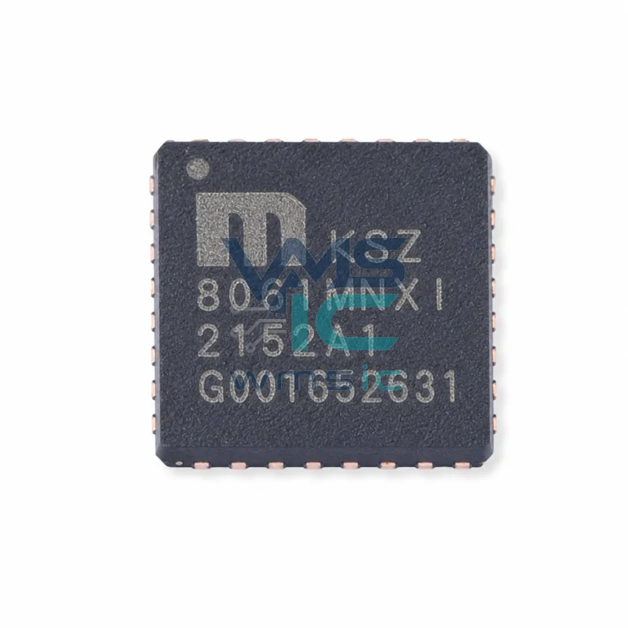KSZ8061MNX/KSZ8061MNG 10Base-T/100Base-TX 物理层收发器 KSZ8061MNXI QFN-32-EP(5x5)