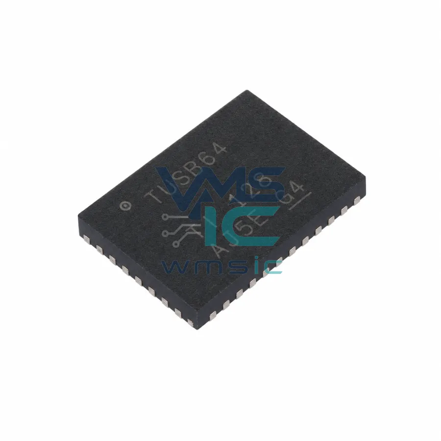 TUSB1064RNQR USB Type-C DP Alt Mode 10Gbps Sink Side Linear Redriver Crosspoint Switch TUSB1064RNQR WQFN-40-EP(4x6)