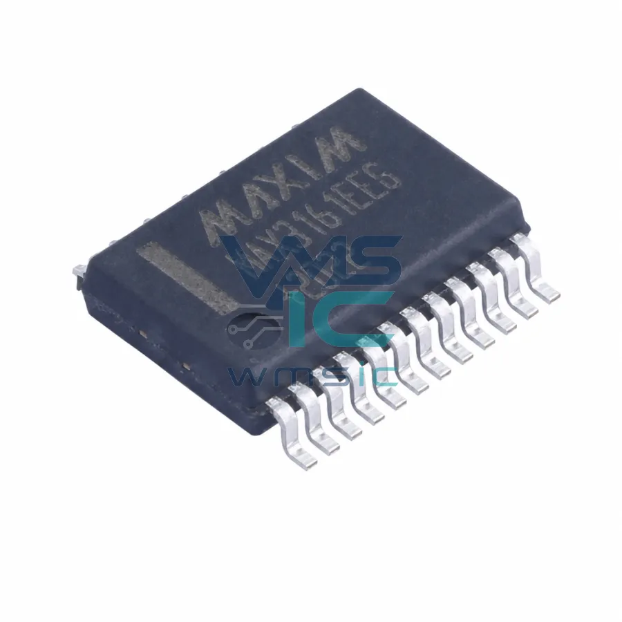 +/- 15kV ESD Protected RS-232/RS-485/RS-422 Multi-Protocol Transceiver MAX3161EEAG+T MAX3161EEAG SSOP-24-208mil