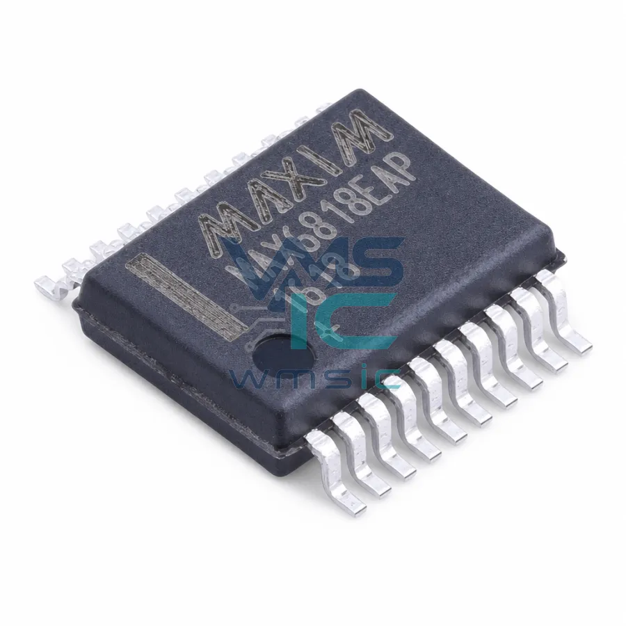 Octal CMOS Switch Debouncer MAX6818EAP+ MAX6818EAP SSOP-20-208mil