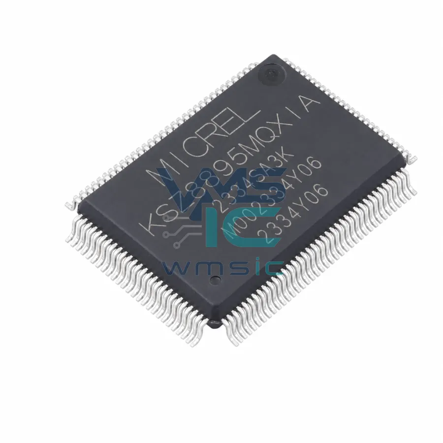 KSZ8895MQXIA 5-Port 10/100 Managed Ethernet Switch KSZ8895MQXIA PQFP-128(14x20)